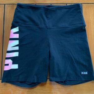 PINK yoga shorts